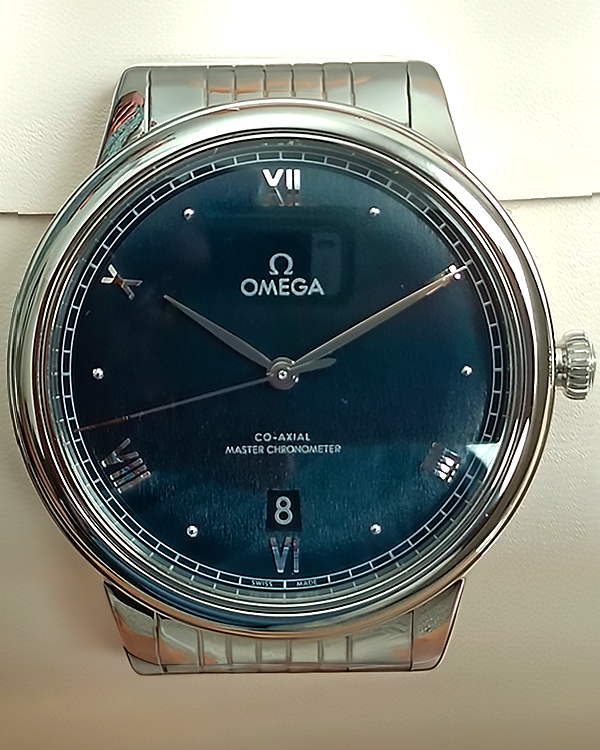 2024 Omega De Ville Prestige 40MM Blue Dial Steel Bracelet (434.10.40.20.03.001)