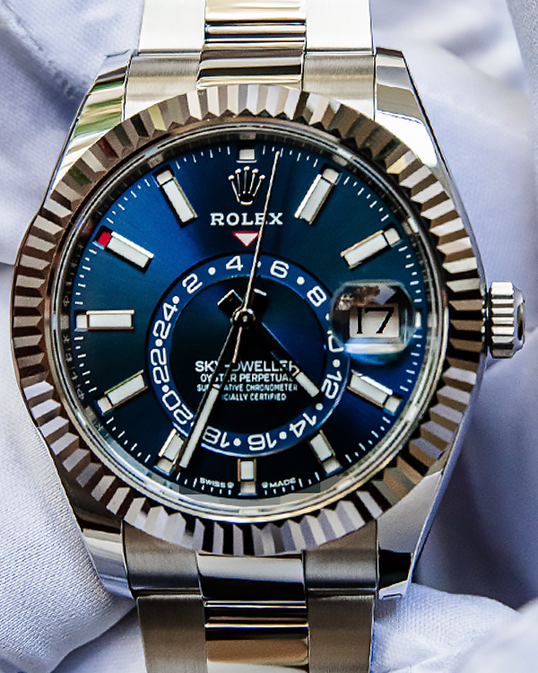 2024 Rolex Sky-Dweller 42MM Blue Dial Oyster Bracelet (336934)