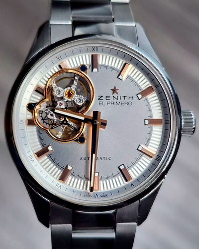 2018 Zenith El Primero Synopsis 40MM Silver Dial Steel Bracelet (03.2170.4613/01.M2170)