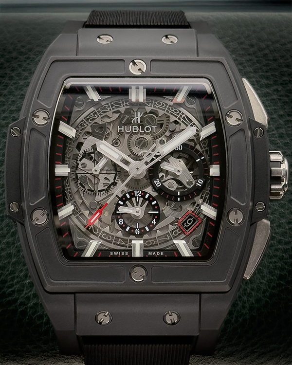 2021 Hublot Spirit Of Big Bang 42MM Skeleton Dial Rubber Strap (641.CI.0173.RX)