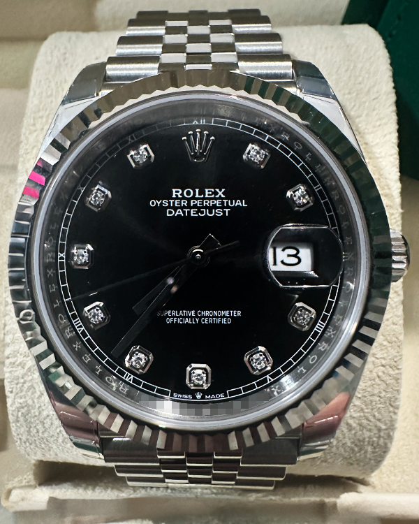 2024 Rolex Datejust 41MM Black Dial Jubilee Bracelet (126334)