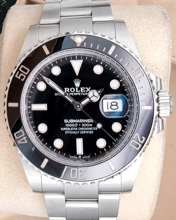 2021 Rolex Submariner Date 41MM Black Dial Oyster Bracelet (126610LN)