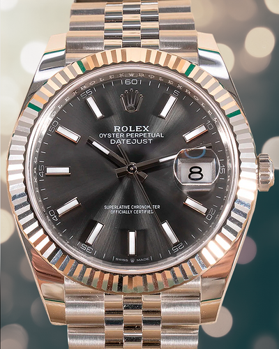 2022 Rolex Datejust 41MM Rhodium Dial Jubilee Bracelet (126334)