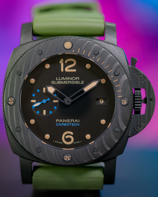 2023 Panerai Luminor Submersible 1950 3 Days Automatic 47MM Black Dial Rubber Strap (PAM00616)