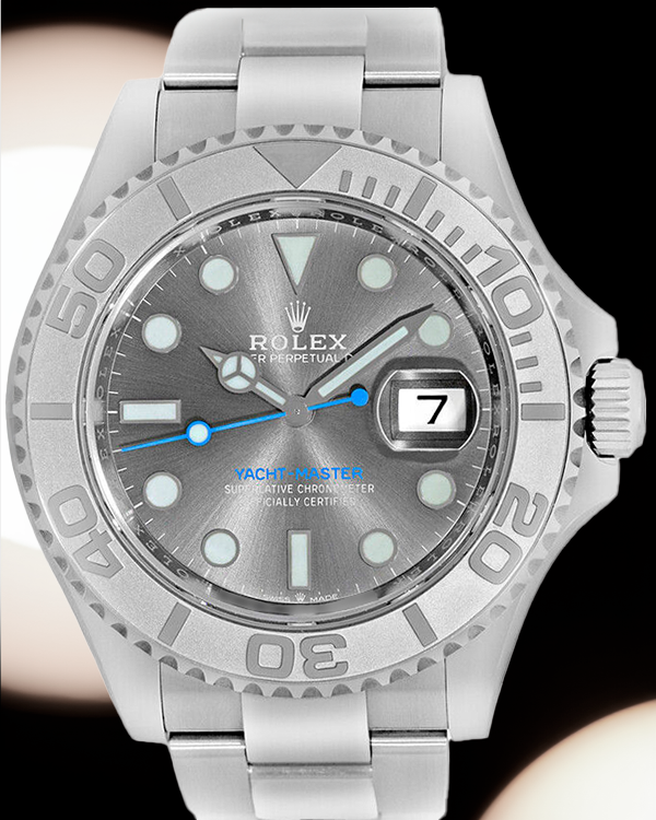 2022 Rolex Yacht-Master 40MM Rhodium Dial Oyster Bracelet (126622)