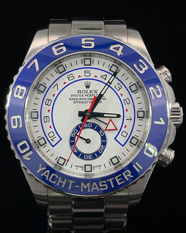 2013 Rolex Yacht-Master II 44MM White Dial Oyster Bracelet (116680)