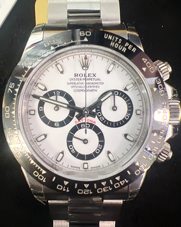 2018 Rolex Cosmograph Daytona "Panda" 40MM White Dial Oyster Bracelet (116500LN)