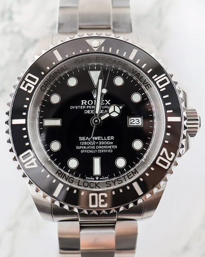 2019 Rolex Sea-Dweller Deepsea 44MM Black Dial Oyster Bracelet (126660)