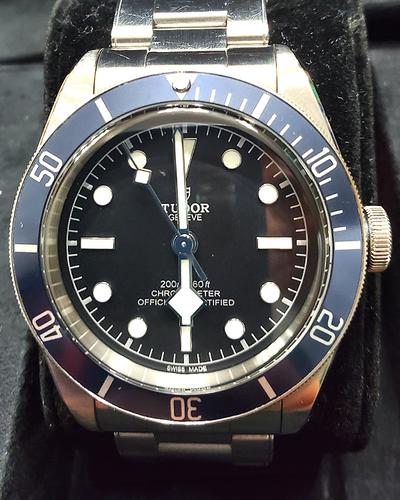 2022 Tudor Black Bay 41MM Black Dial Steel Bracelet (79230B)