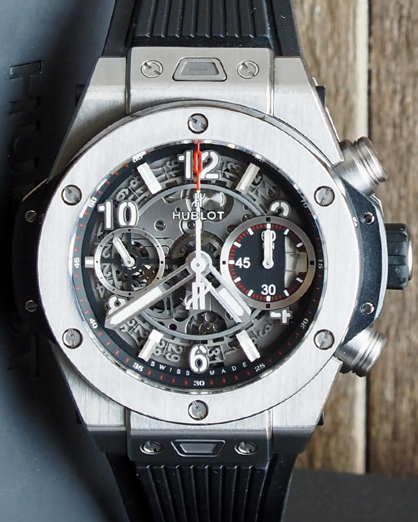 Hublot Big Bang Unico 42MM Skeleton Dial Rubber Strap (441.NX.1170.RX)