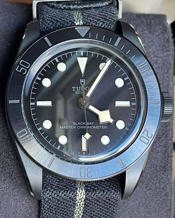 2021 Tudor Black Bay 41MM Black Dial Textile Strap (79210CNU)