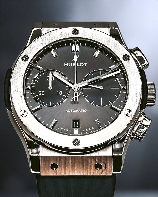 2021 Hublot Classic Fusion Racing 45MM Grey Dial Rubber Strap (521.NX.7071.LR)