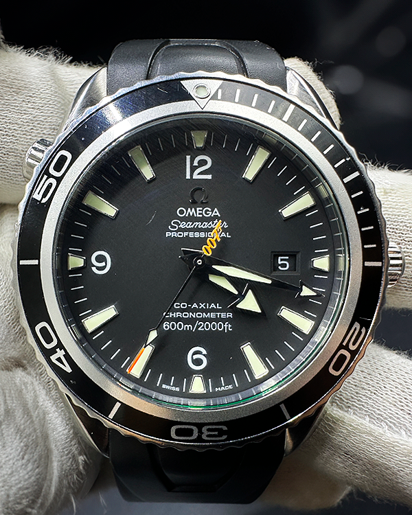 Omega Seamaster Planet Ocean "James Bond Casino Royal" L.E. 45.5MM Black Dial Rubber Strap (2907.50.91)