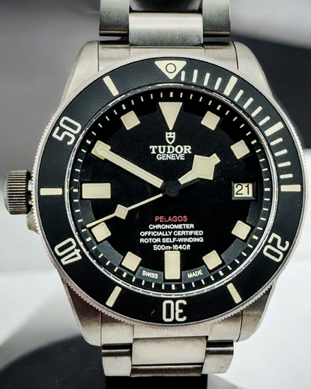 2020 Tudor Pelagos LHD 42MM Black Dial Titanium Bracelet (25610TNL)