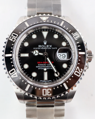 Rolex Sea-Dweller 43MM Black Dial Oyster Bracelet (126600)