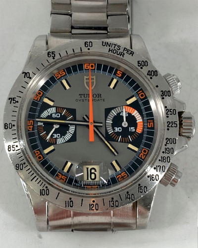 Tudor Monte Carlo Chronograph 40MM Grey Dial Steel Bracelet (7159/0)