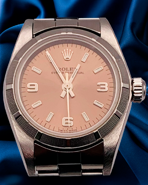 Rolex Oyster Perpetual 26MM Pink Dial Oyster Bracelet (76030)