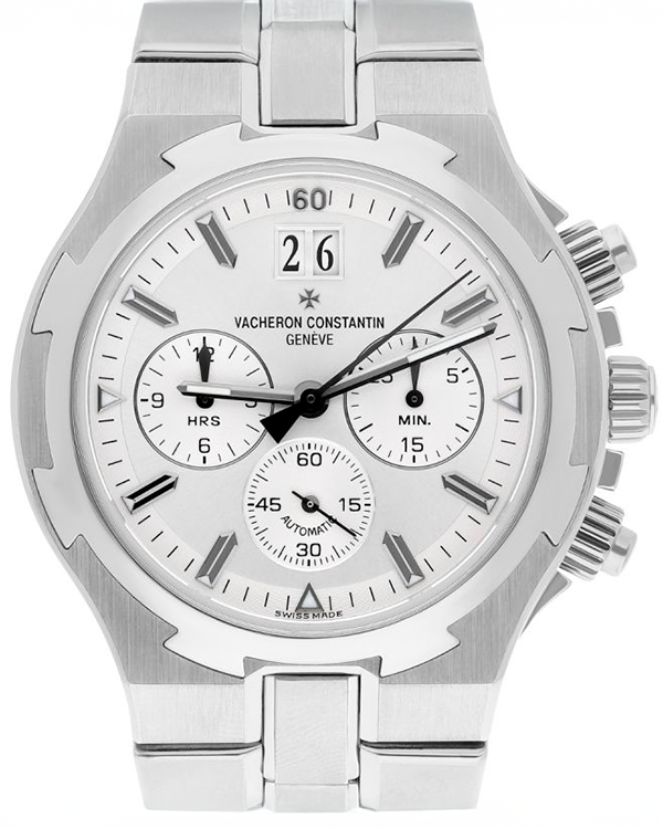 Vacheron Constantin Overseas Chronograph 40MM Silver Dial Steel Bracelet (49140/423A-8790)