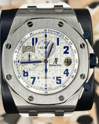 Audemars Piguet Royal Oak Offshore Taipei 101 L.E. 42MM White Dial Rubber Strap (26197ST.OO.D305CR.01)