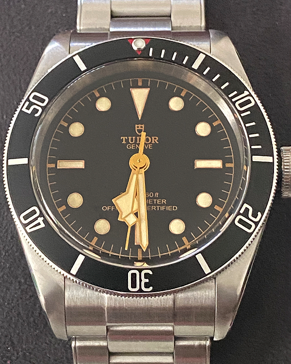 2019 Tudor Black Bay Heritage 41MM Black Dial Steel Bracelet (79230N)