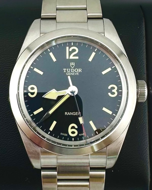 No reserve - 2024 Tudor Ranger 39MM Black Dial Steel Bracelet (79950)