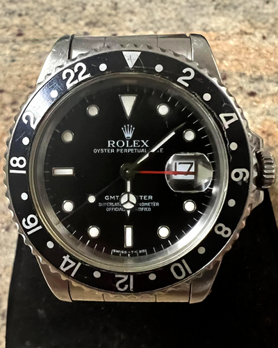 Rolex GMT-Master II 40MM Black Dial Oyster Bracelet (116710)