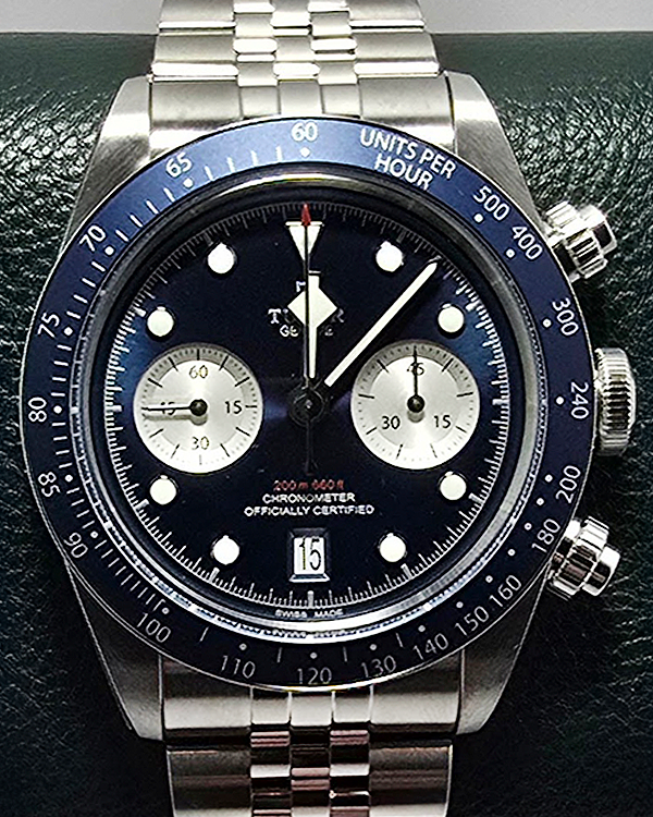 2024 Tudor Black Bay Chronograph "Boutique Edition" 41MM Blue Dial Steel Bracelet (79360B)