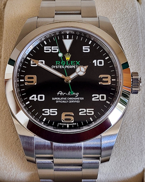 2017 Rolex Air-King 40MM Black Dial Oyster Bracelet (116900)