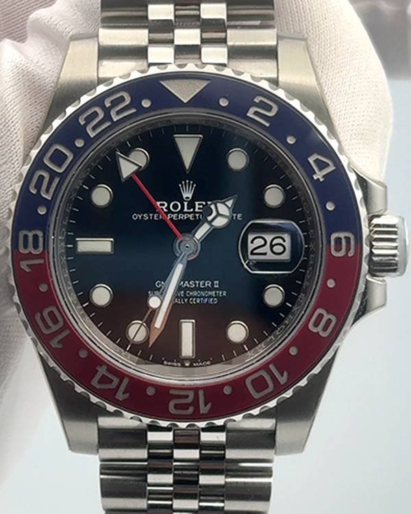 2020 Rolex GMT-Master II "Pepsi" 40MM Black Dial Jubilee Bracelet (126710BLRO)