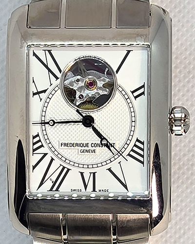 Frederique Constant Classics "Japan Exclusive" 33.3MM Silver Dial Steel Bracelet (FC-310MC4S36B)