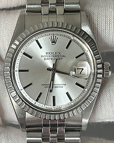 1975 (4.4 Mill Serial) Rolex Datejust 36MM Silver Dial Jubilee Bracelet (1603)