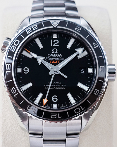 No Reserve - 2018 Omega Seamaster Planet Ocean 43.5MM Black Dial Steel Bracelet (232.30.44.22.01.001)