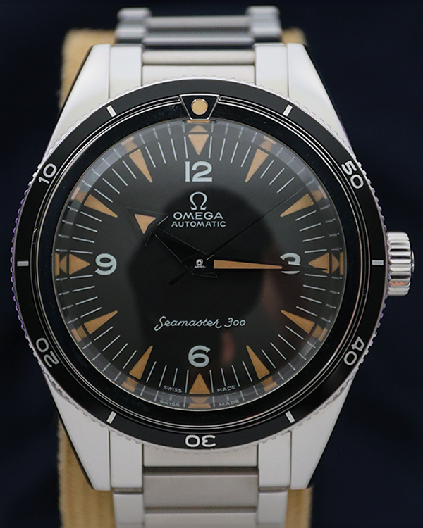 2017 Omega Seamaster 300 L.E. 39MM Black Dial Steel Bracelet (234.10.39.20.01.001)