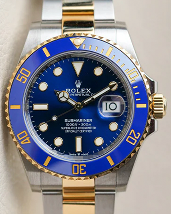 2023 Rolex Submariner Date "Bluesy" 41MM Blue Dial Two-Tone Oyster Bracelet (126613LB)