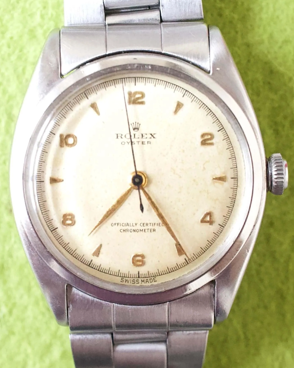 Rolex Air-King 34MM White Dial Steel Bracelet (4365)