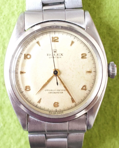 Rolex Air-King 34MM White Dial Steel Bracelet (4365)