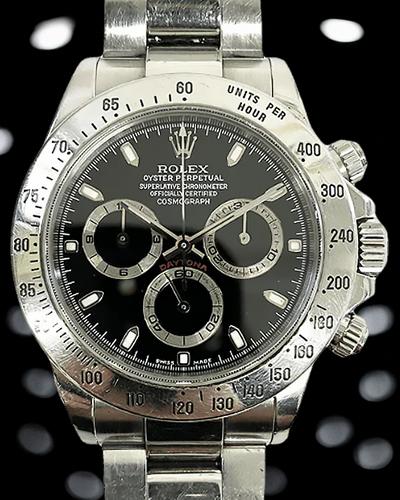 2011 Rolex Cosmograph Daytona 40MM Black Dial Oyster Bracelet (116520)