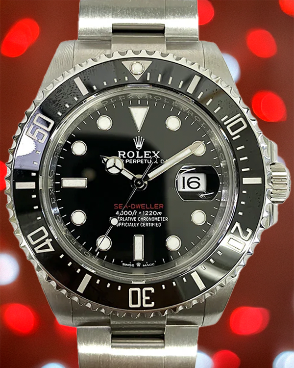 2020 Rolex Sea-Dweller 43MM Black Dial Oyster Bracelet (126600)