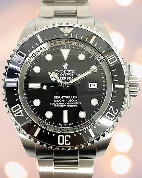 2011 Rolex Sea-Dweller Deepsea 44MM Black Dial Oyster Bracelet (116660)