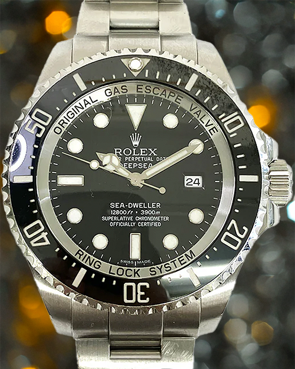 2011 Rolex Sea-Dweller Deepsea 44MM Black Dial Oyster Bracelet (116660)