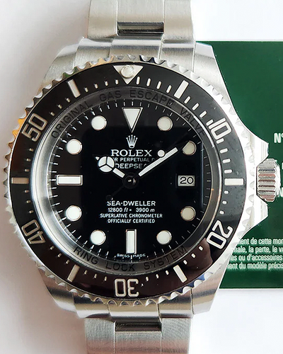 2011 Rolex Sea-Dweller Deepsea 44MM Black Dial Oyster Bracelet (116660)