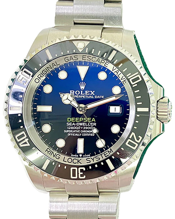 2021 Rolex Sea-Dweller Deepsea "James Cameron" 44MM D-Blue Dial Oyster Bracelet (126660)