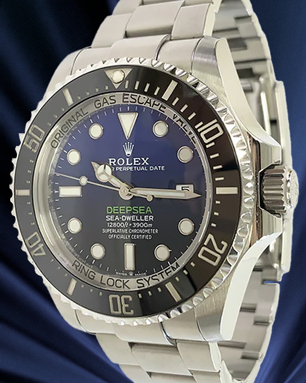 2018 Rolex Sea-Dweller Deepsea "James Cameron" 44MM Blue Dial Oyster Bracelet (126660)