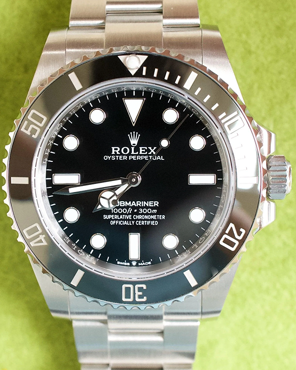 2024 Rolex Submariner No-Date 41MM Black Dial Oyster Bracelet (124060)