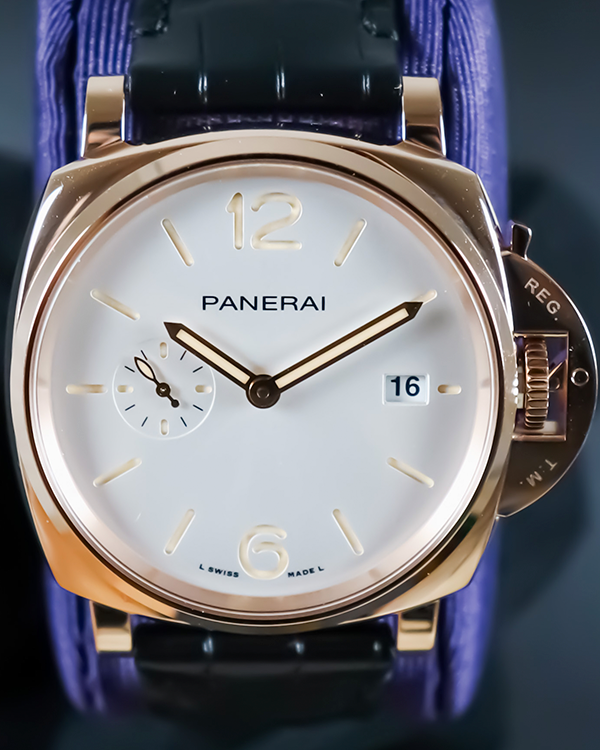 2023 Panerai Luminor Due 42MM Strap Goldtech White Dial (PAM01336)