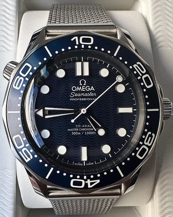 2023 Omega Seamaster Diver 300 M Blue Dial (210.30.42.20.03.002)