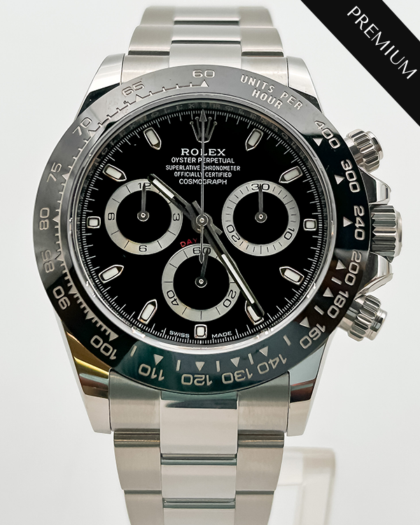 2023 Rolex Daytona Cosmograph Oystersteel Black Dial (116500LN)