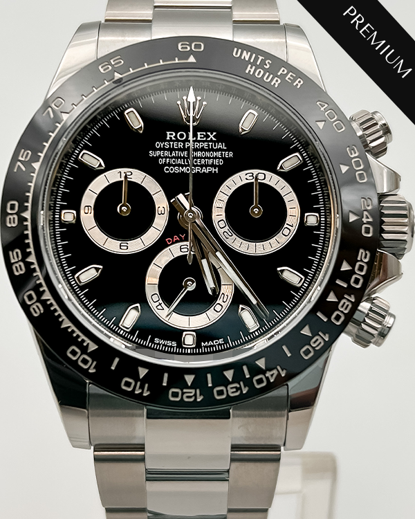 2023 Rolex Cosmograph Daytona Oystersteel Black Dial (116500LN)