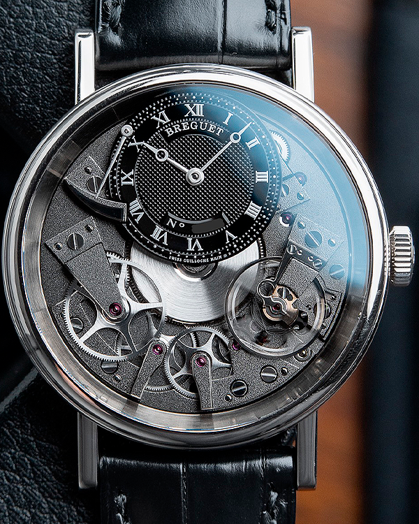2021 Breguet Tradition 40MM Skeleton Dial Leather Strap (7057BB/G9/9W6)