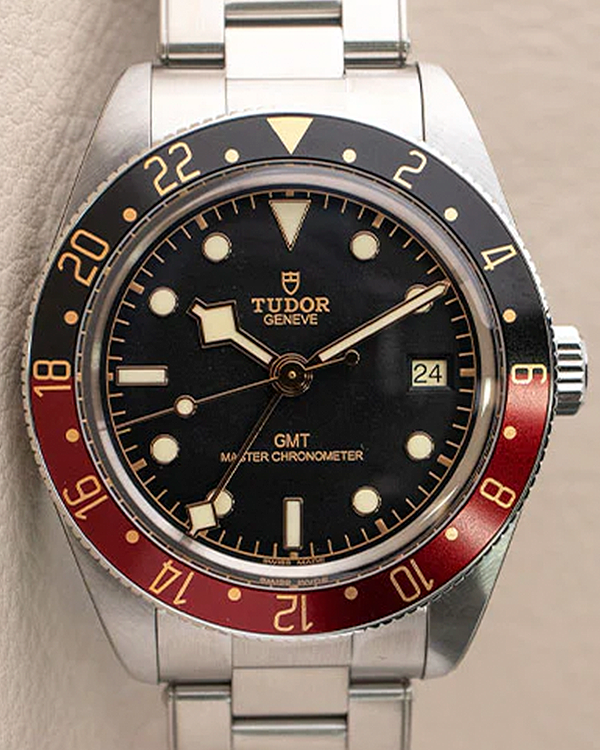 2024 Tudor Black Bay GMT "Coke" 39mm Black Dial Steel Bracelet (7939G1)